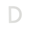 Lettre blanche en bois d'ArtMinds, 13,9 cm